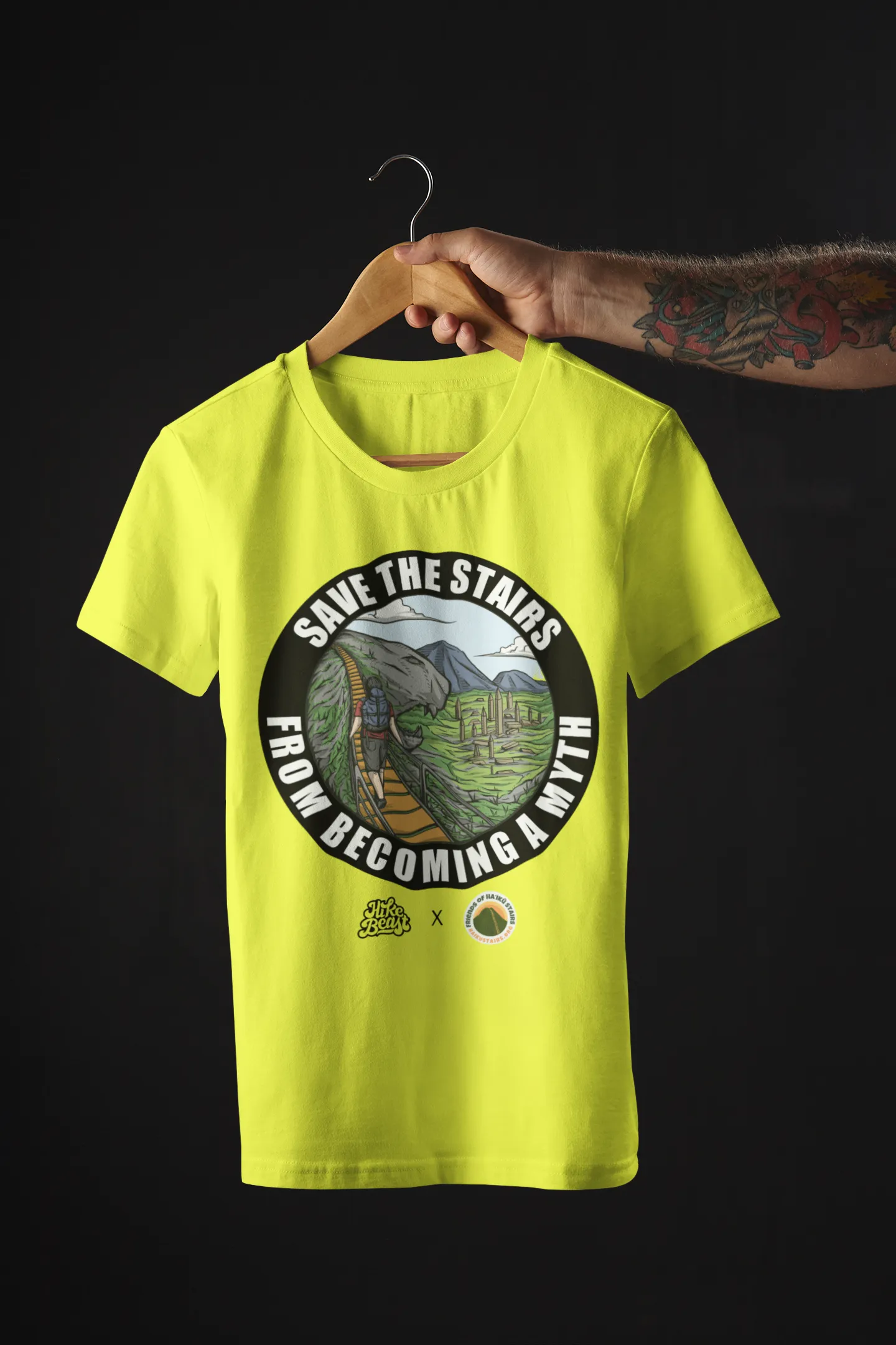SAVE THE STAIRS COLLAB TEE