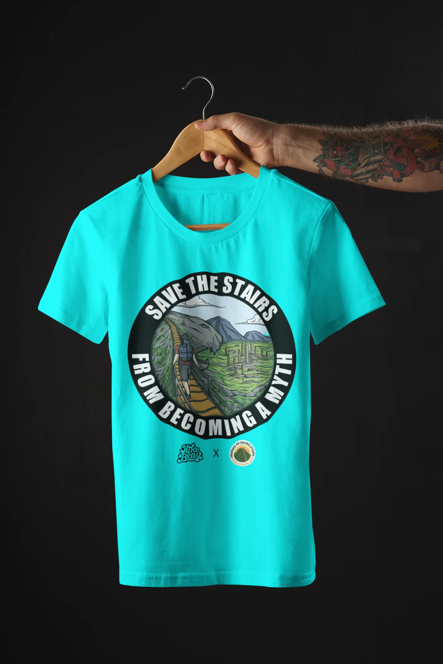 SAVE THE STAIRS COLLAB TEE