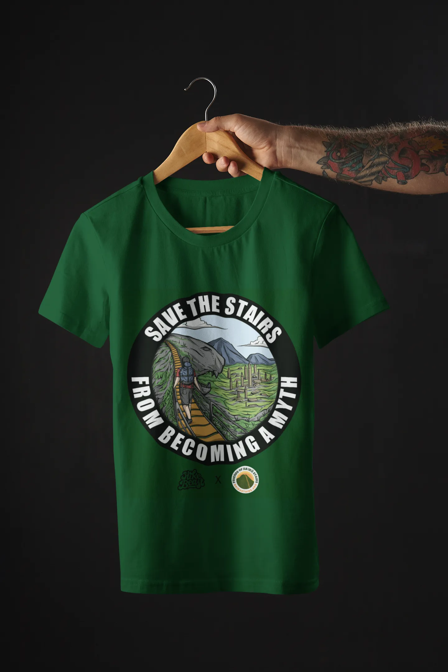 SAVE THE STAIRS COLLAB TEE