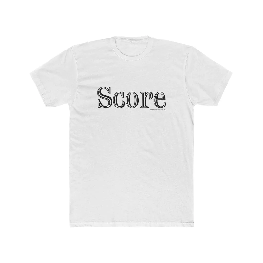 Score Cotton Crew Tee