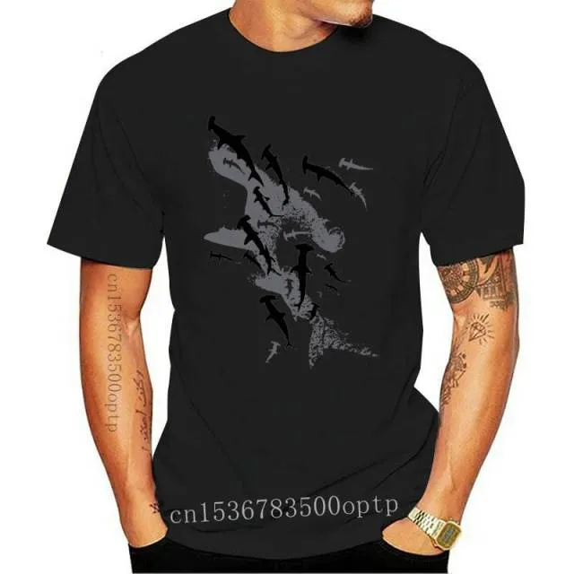 Scuba diving T-Shirt for Men | Hammerhead Shark - various colours