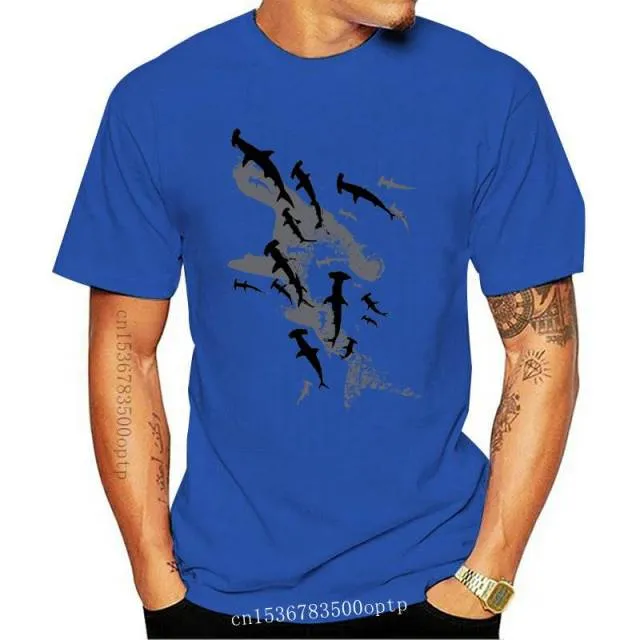 Scuba diving T-Shirt for Men | Hammerhead Shark - various colours