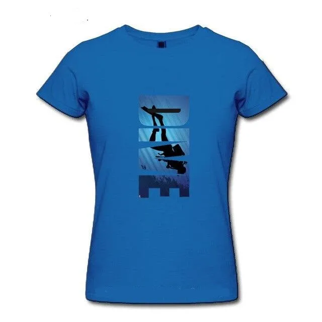 Scuba diving T-Shirt for Women | DIVE - Slim Fit