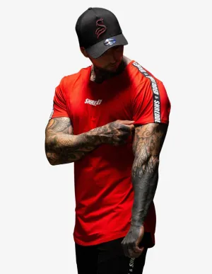 Shredded Men's Muscle Tee Red