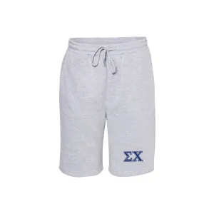 Sigma Chi Midweight Fleece Shorts