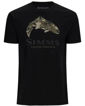 Simms Trout Regiment Camo Fill T-Shirt - Mens