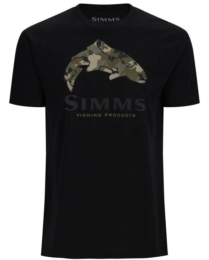 Simms Trout Regiment Camo Fill T-Shirt - Mens