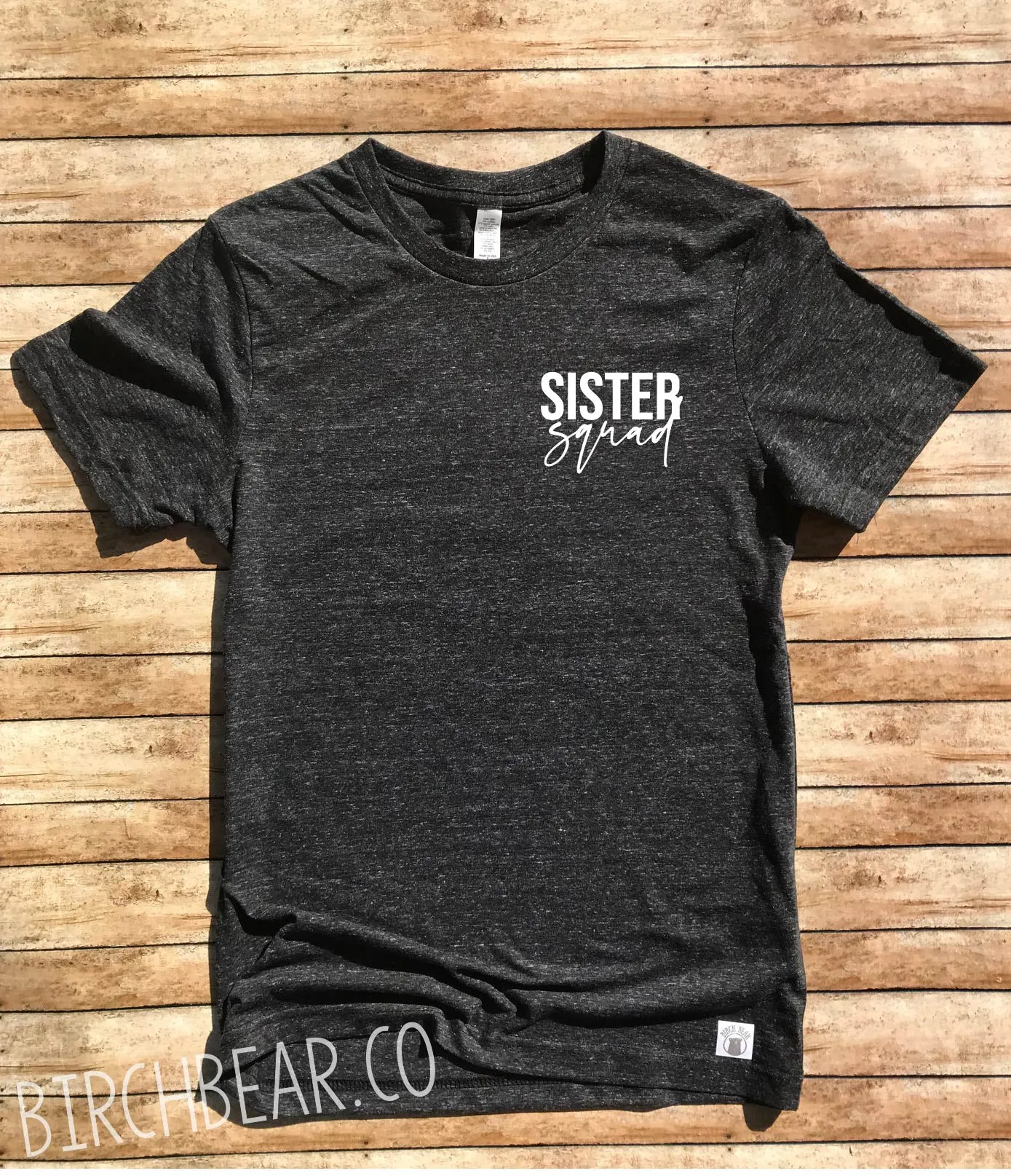 Sister Squad Shirt - Sister Shirt -  Unisex Tri-Blend T-Shirt