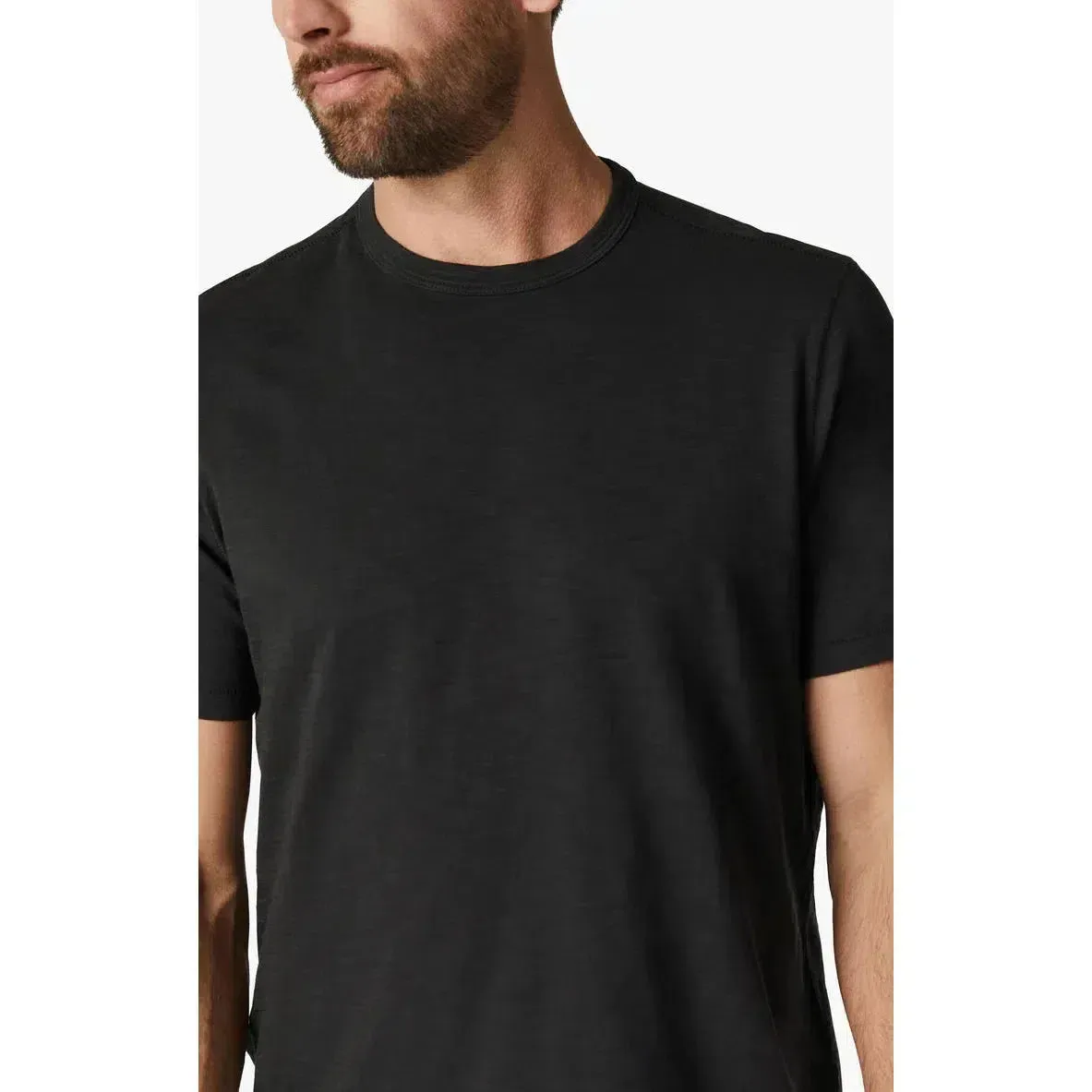 SLUB CREW NECK T-SHIRT