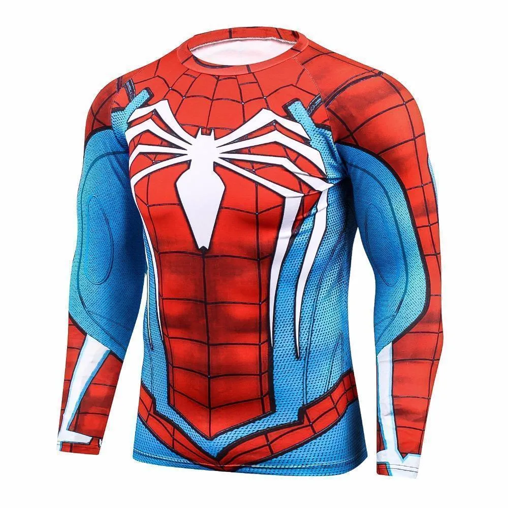Spider man bodybuilding pullover