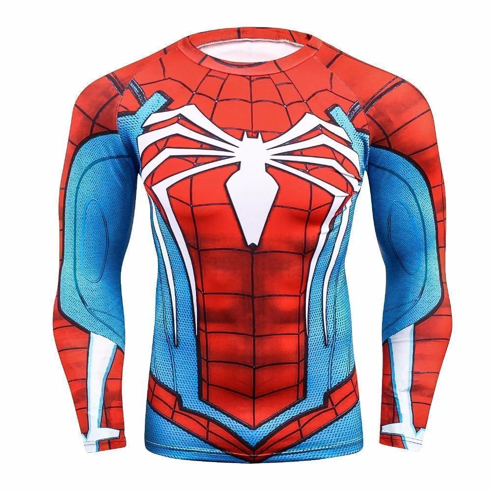 Spider man bodybuilding pullover