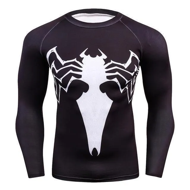Spider man bodybuilding pullover