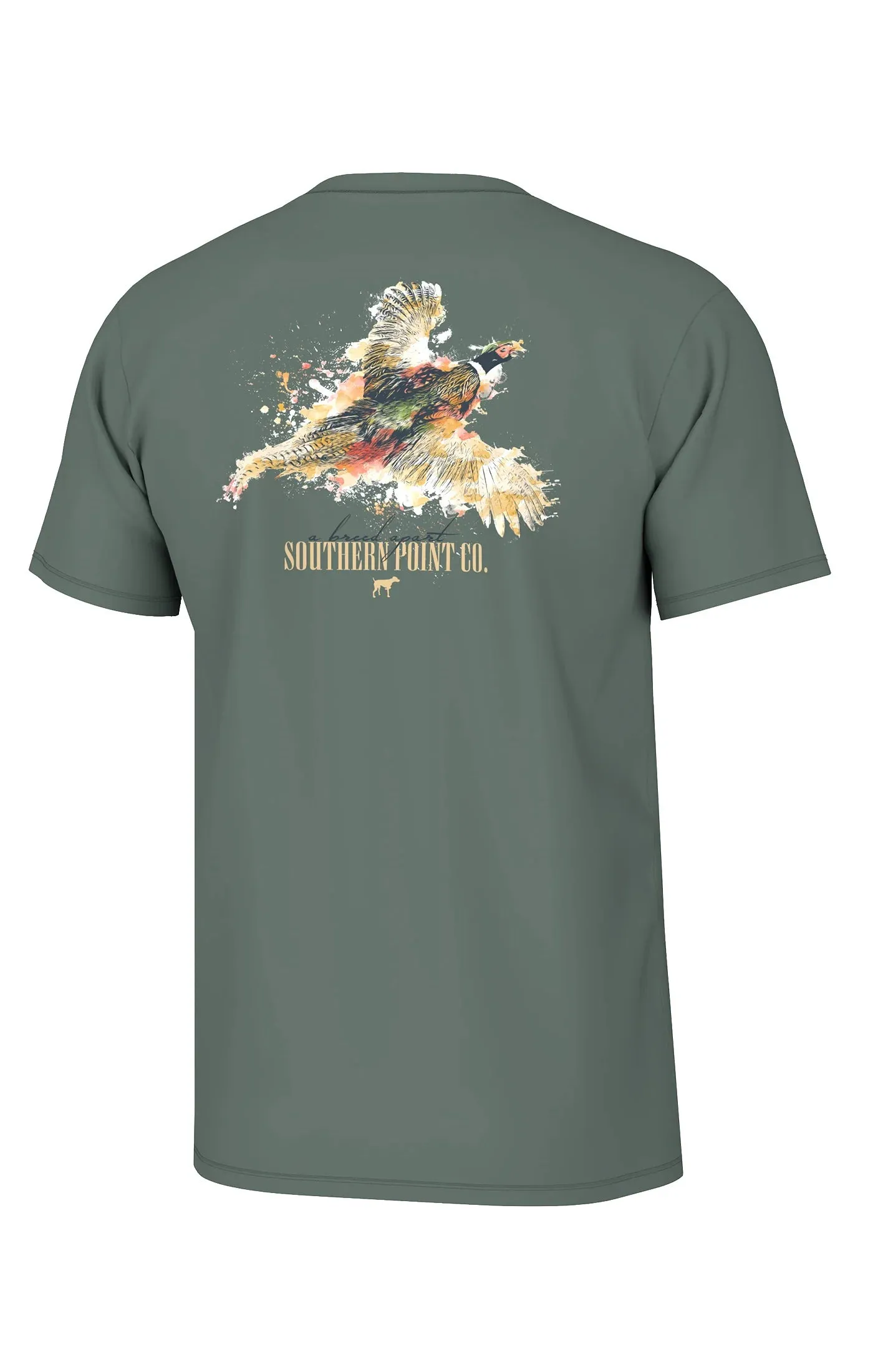Splatter Series Pheasant Tee (Sycamore)