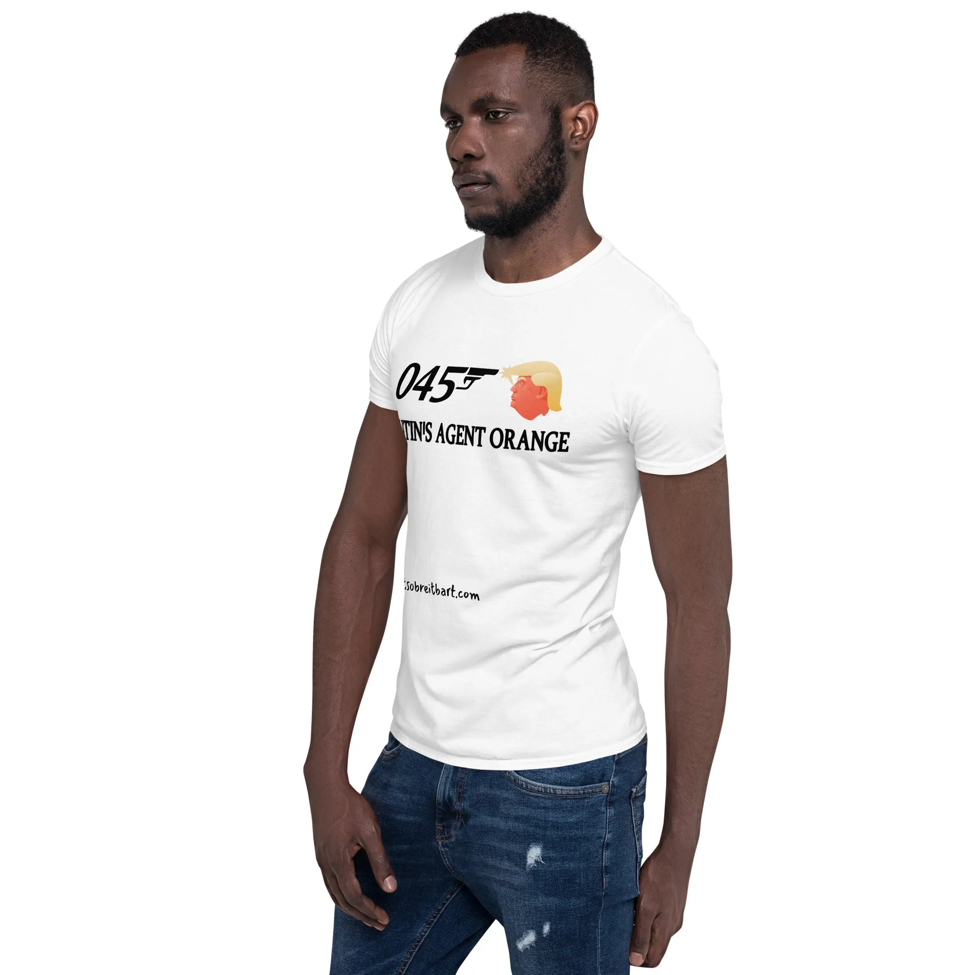 Spy?  Useful Idiot?  Trump is Putin's Agent Orange  Short-Sleeve Unisex T-Shirt