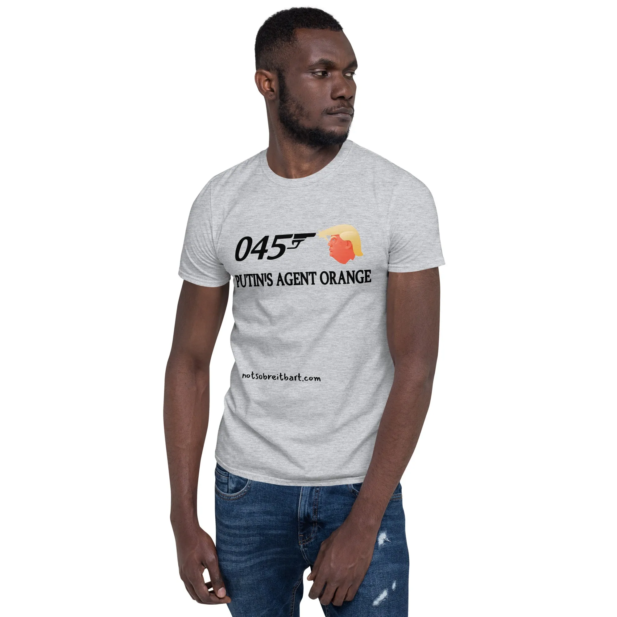 Spy?  Useful Idiot?  Trump is Putin's Agent Orange  Short-Sleeve Unisex T-Shirt