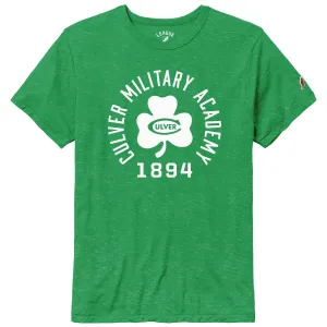 St Patricks Victory Falls Clover Tee - Green