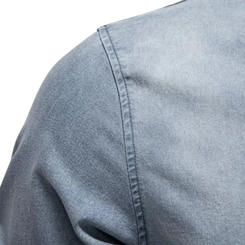 Stylish Comfortable Men Slim Fit Long Sleeve Shirt