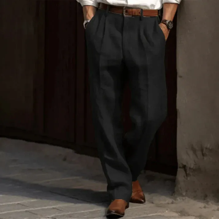 Stylish Retro Men's Trousers for Timeless Fashion and Comfort