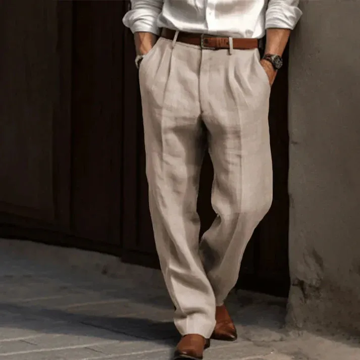 Stylish Retro Men's Trousers for Timeless Fashion and Comfort