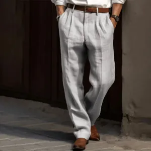 Stylish Retro Men's Trousers for Timeless Fashion and Comfort
