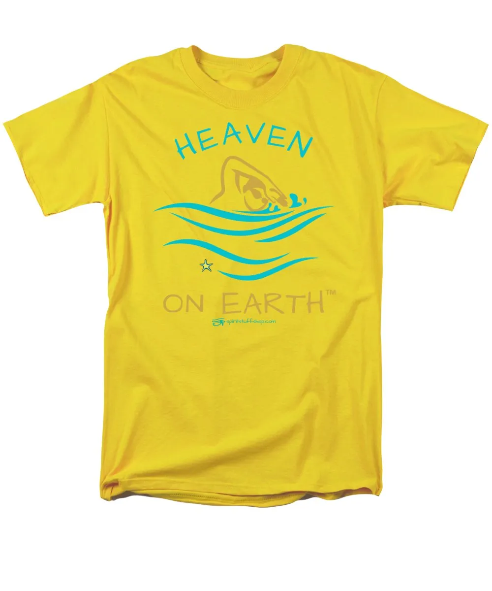 Swimming Heaven On Earth - Men's T-Shirt  (Regular Fit)