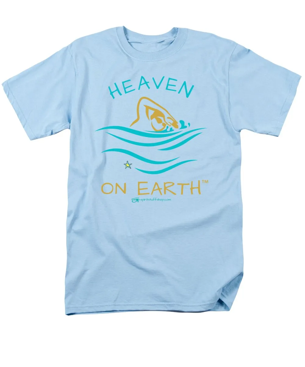 Swimming Heaven On Earth - Men's T-Shirt  (Regular Fit)