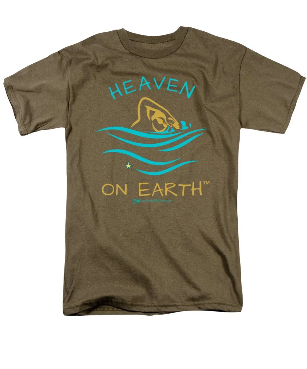 Swimming Heaven On Earth - Men's T-Shirt  (Regular Fit)