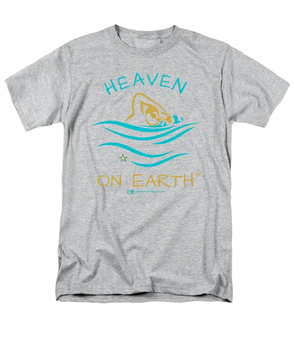 Swimming Heaven On Earth - Men's T-Shirt  (Regular Fit)