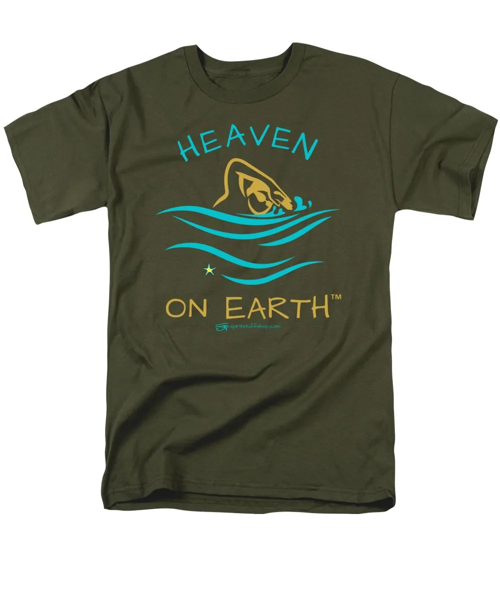 Swimming Heaven On Earth - Men's T-Shirt  (Regular Fit)