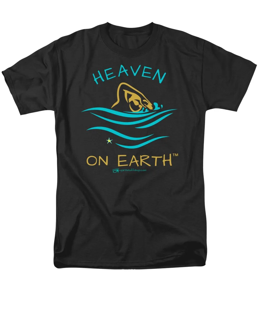 Swimming Heaven On Earth - Men's T-Shirt  (Regular Fit)
