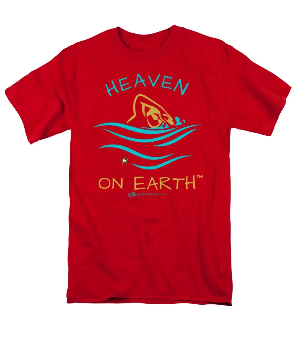 Swimming Heaven On Earth - Men's T-Shirt  (Regular Fit)