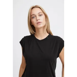 T-Shirt «LISKEN» in black von ICHI