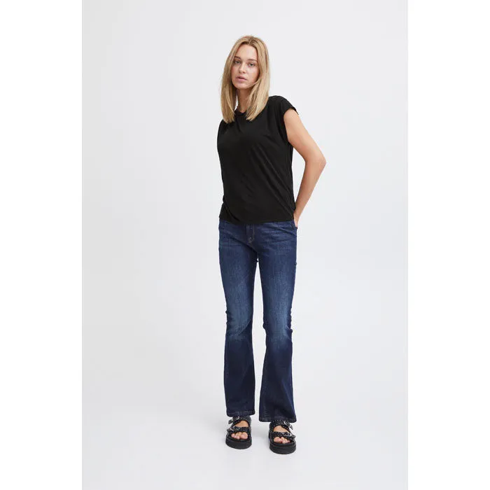 T-Shirt «LISKEN» in black von ICHI