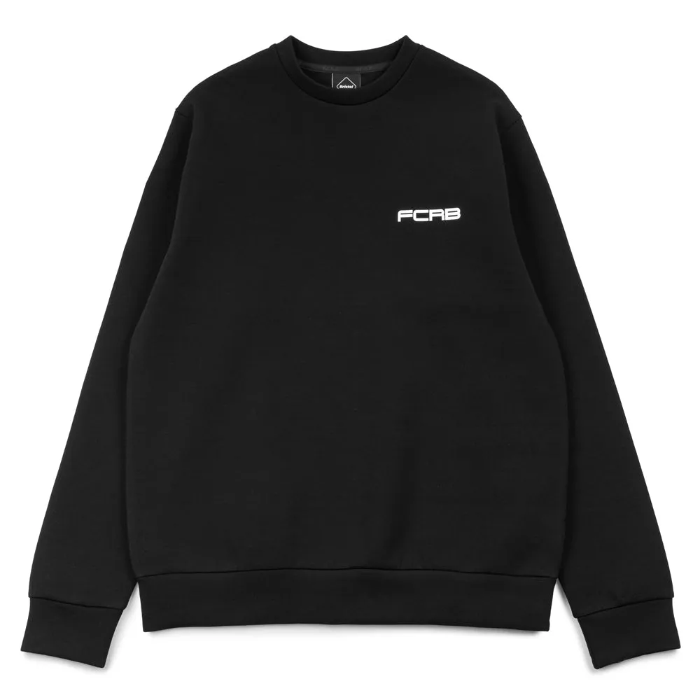 Tech Sweat Crewneck Top | Black
