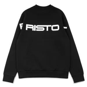 Tech Sweat Crewneck Top | Black