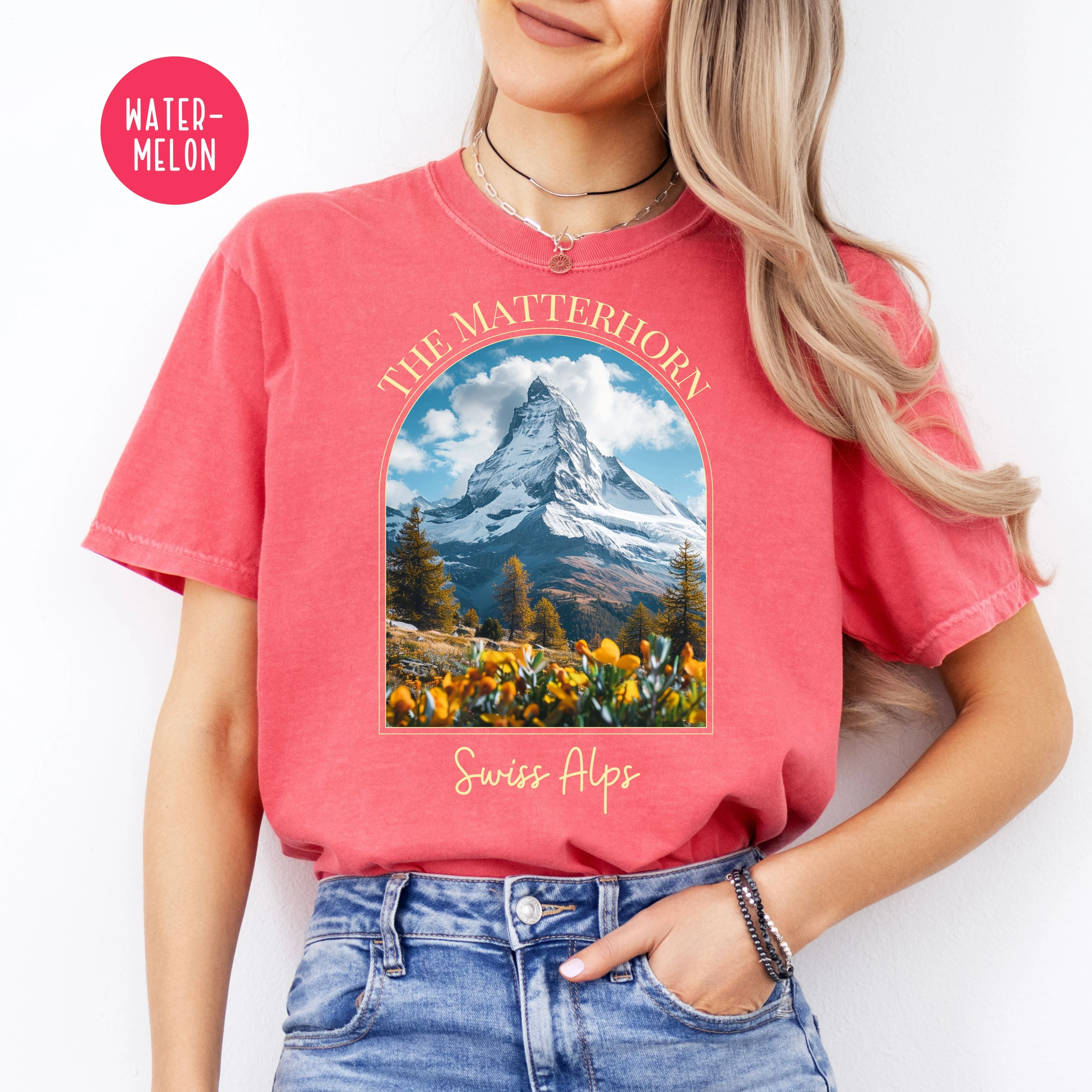The Matterhorn Swiss Alps Comfort Colors® Tee