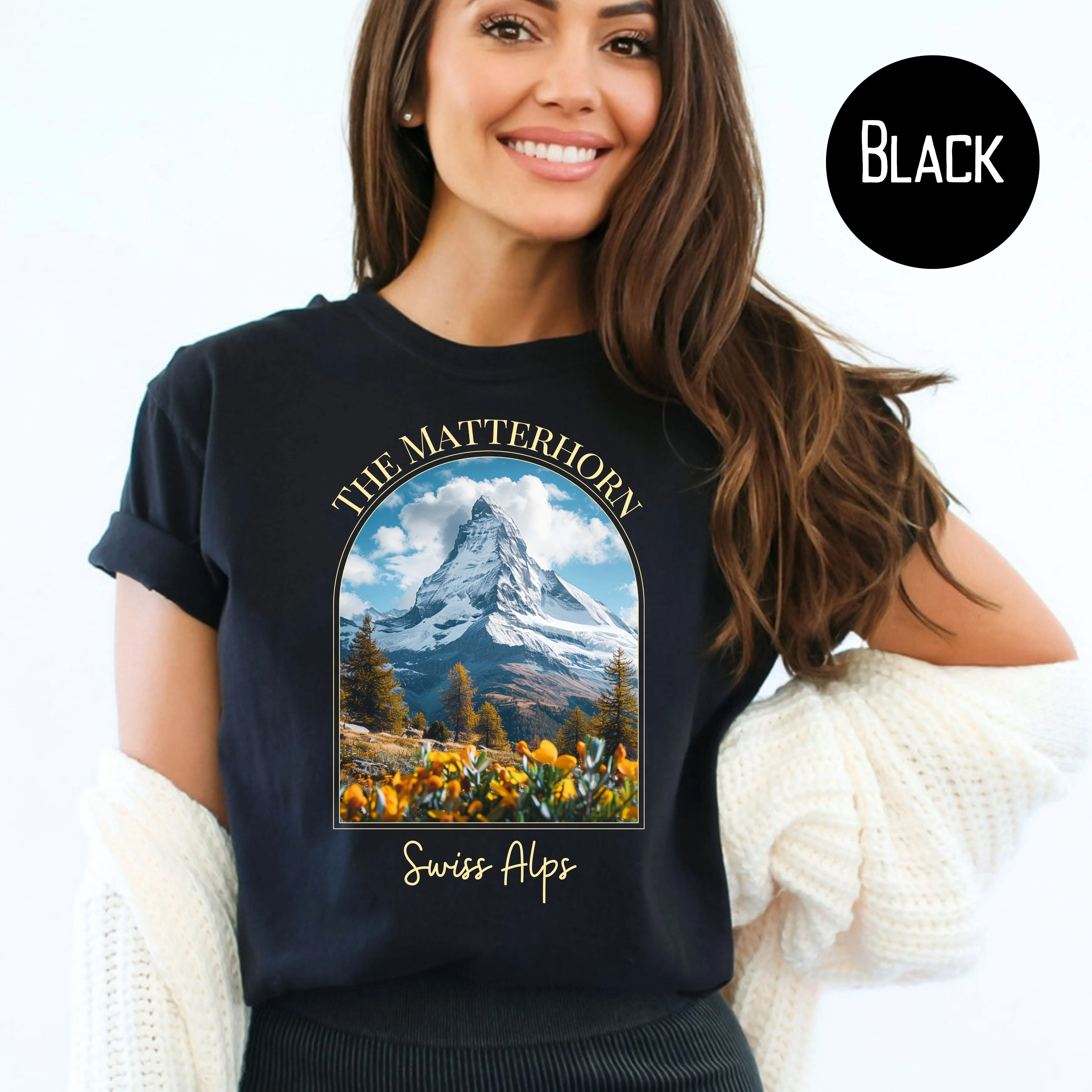 The Matterhorn Swiss Alps Comfort Colors® Tee