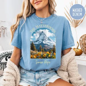The Matterhorn Swiss Alps Comfort Colors® Tee