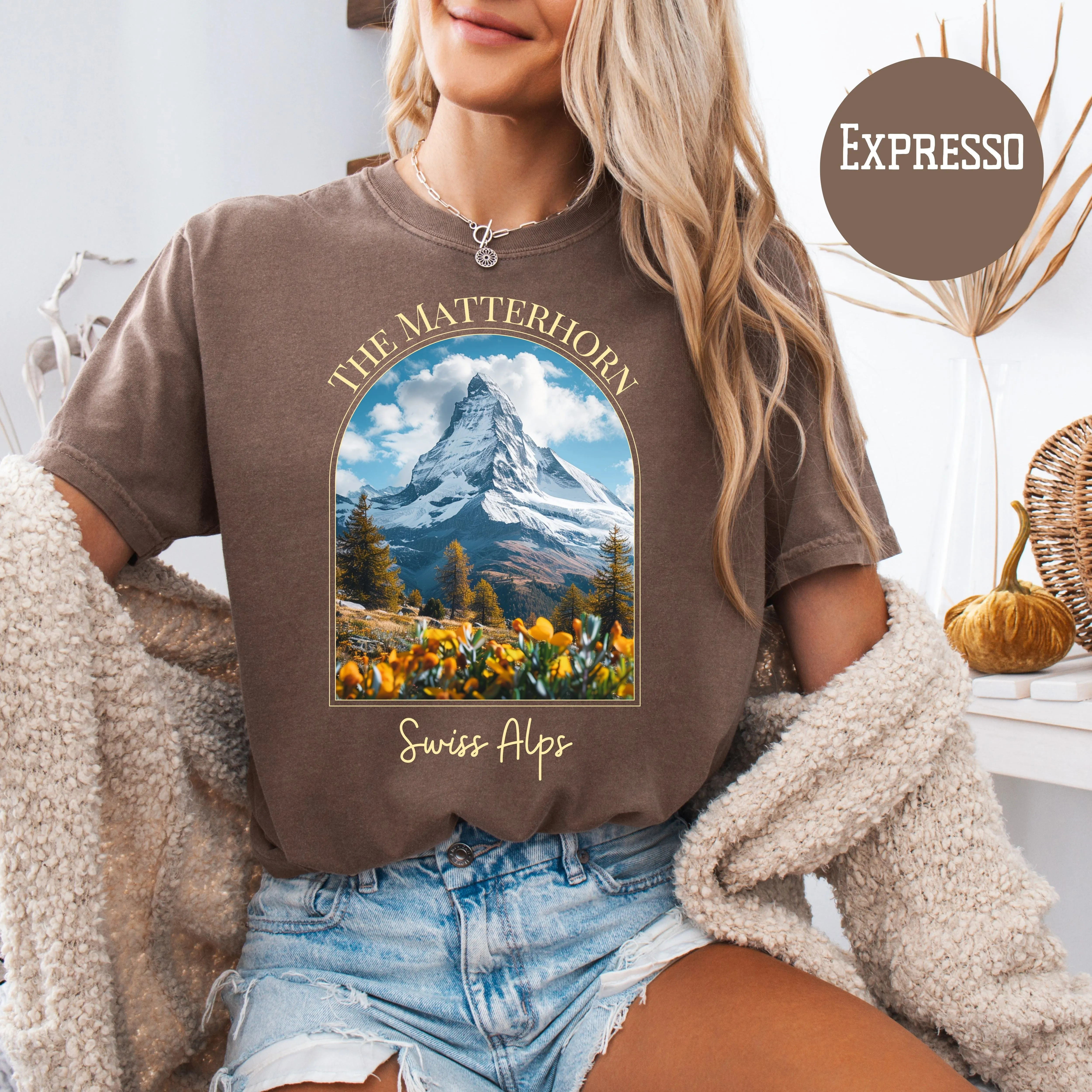 The Matterhorn Swiss Alps Comfort Colors® Tee
