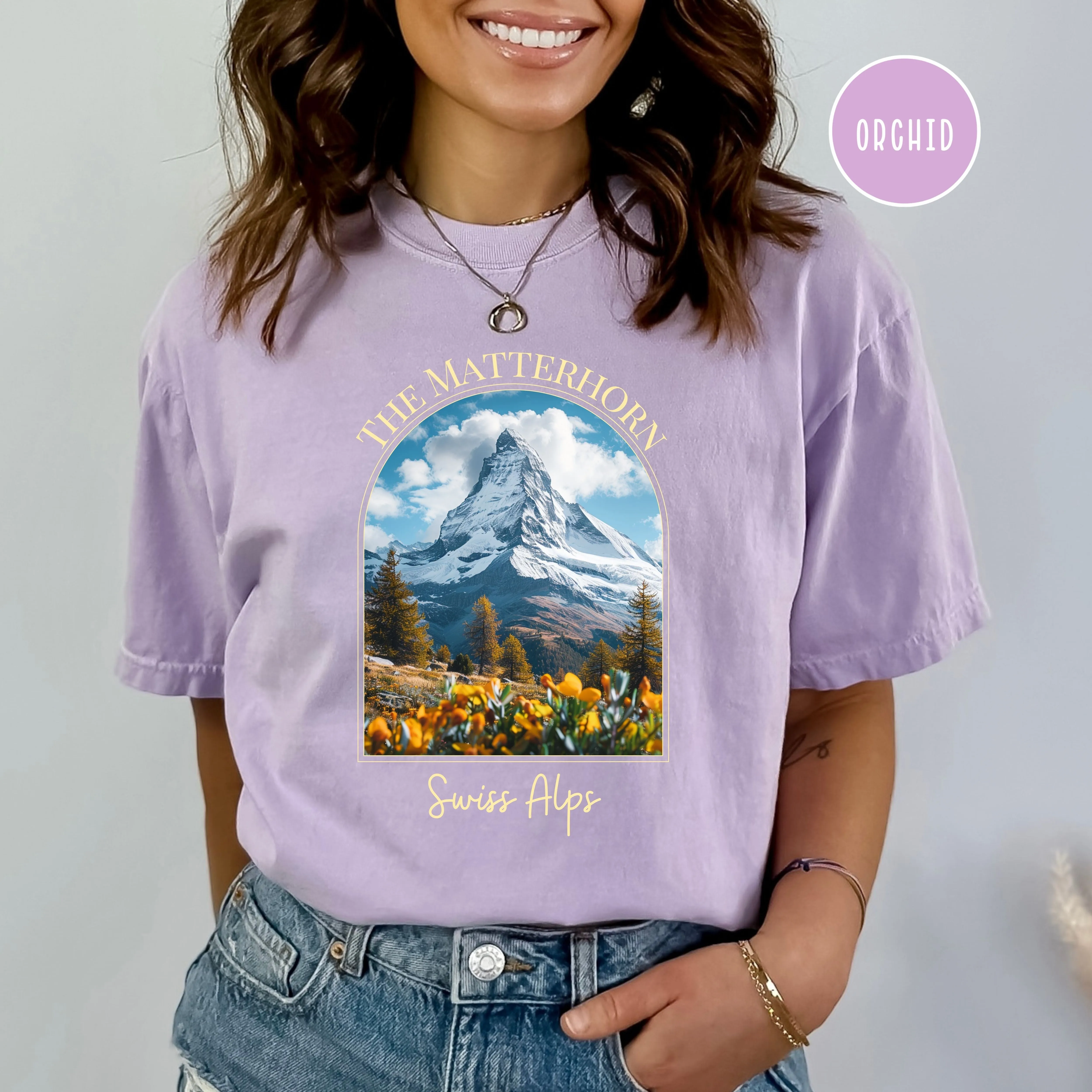 The Matterhorn Swiss Alps Comfort Colors® Tee