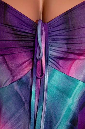 The Purple V-Neck Top