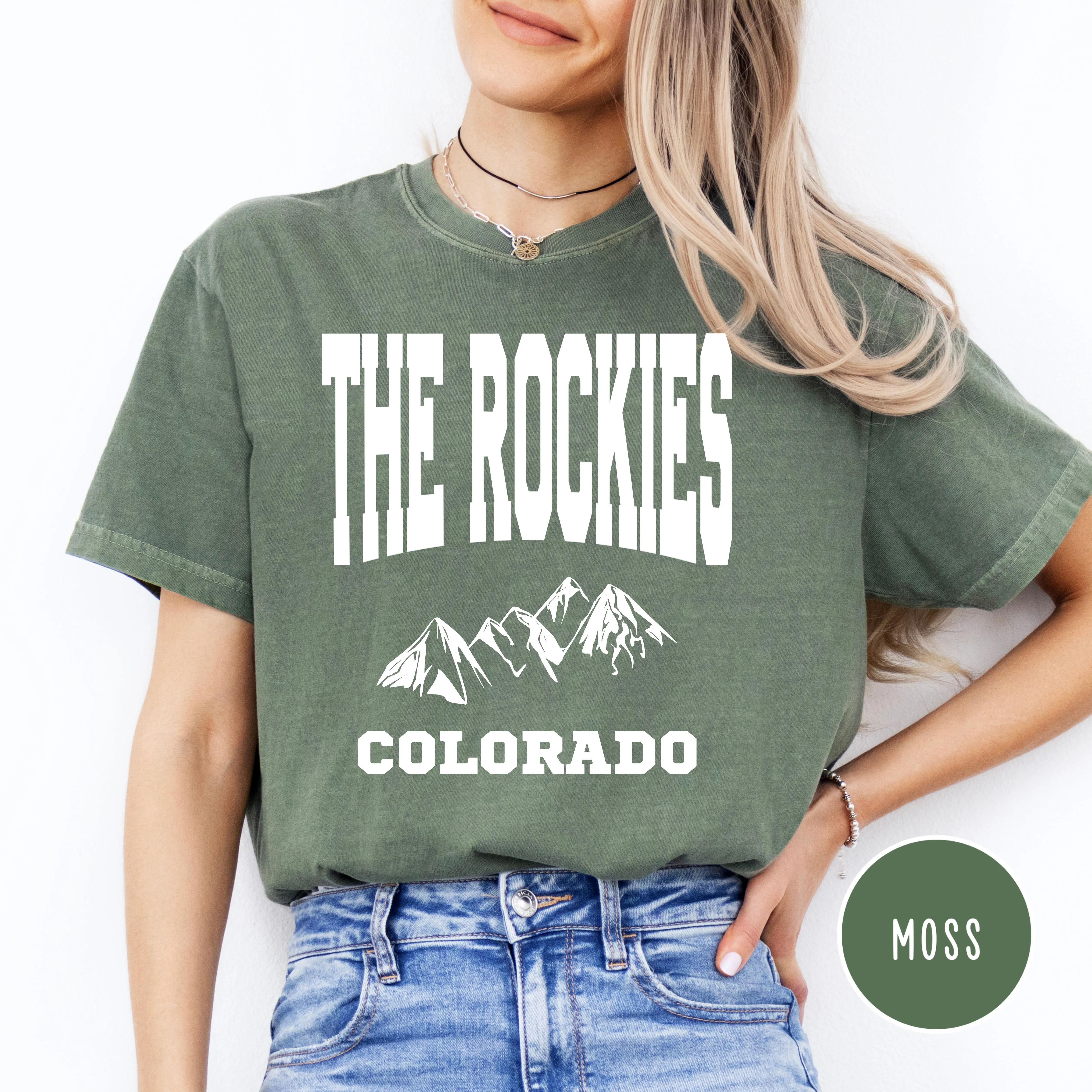 The Rockies Colorado Comfort Colors® Tee