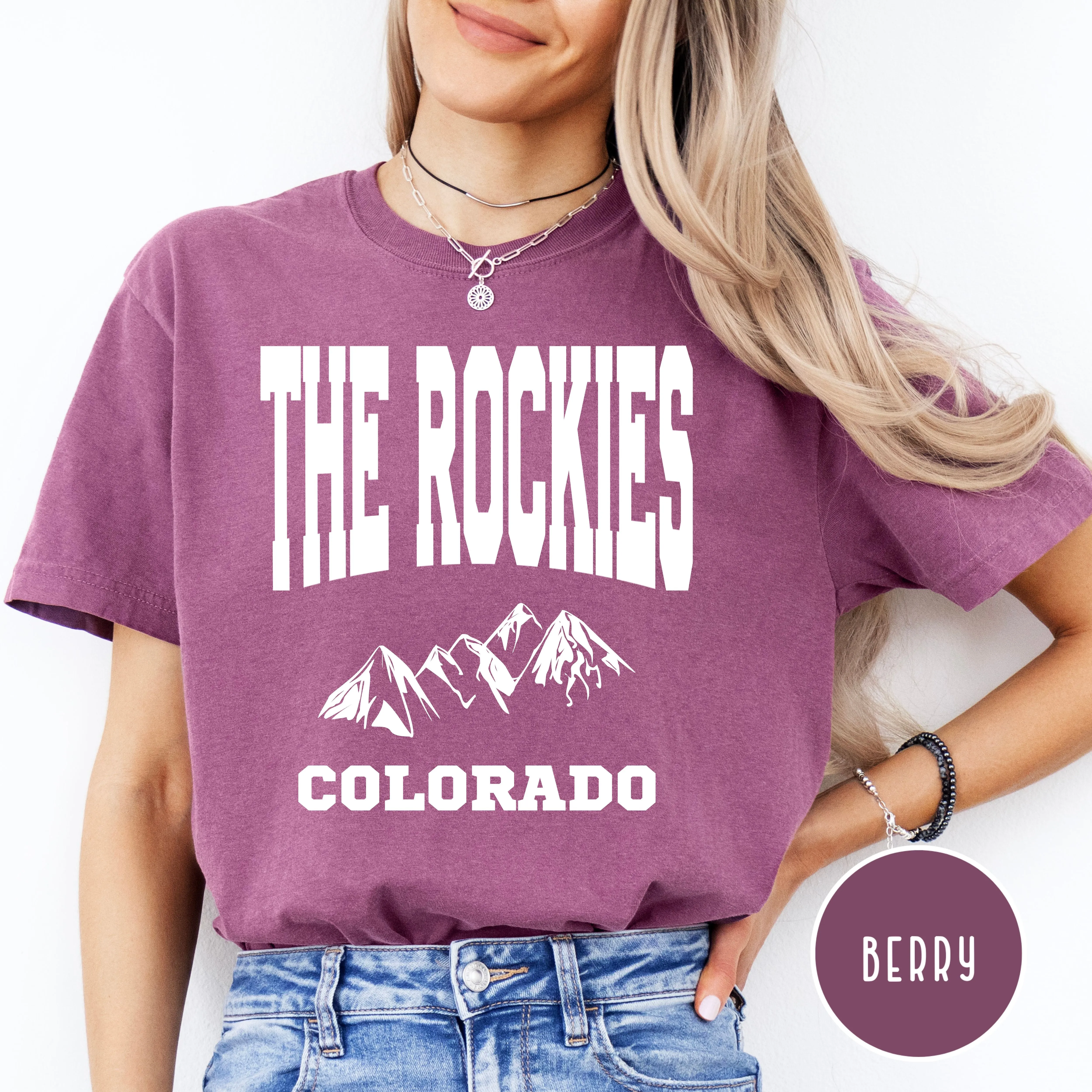 The Rockies Colorado Comfort Colors® Tee