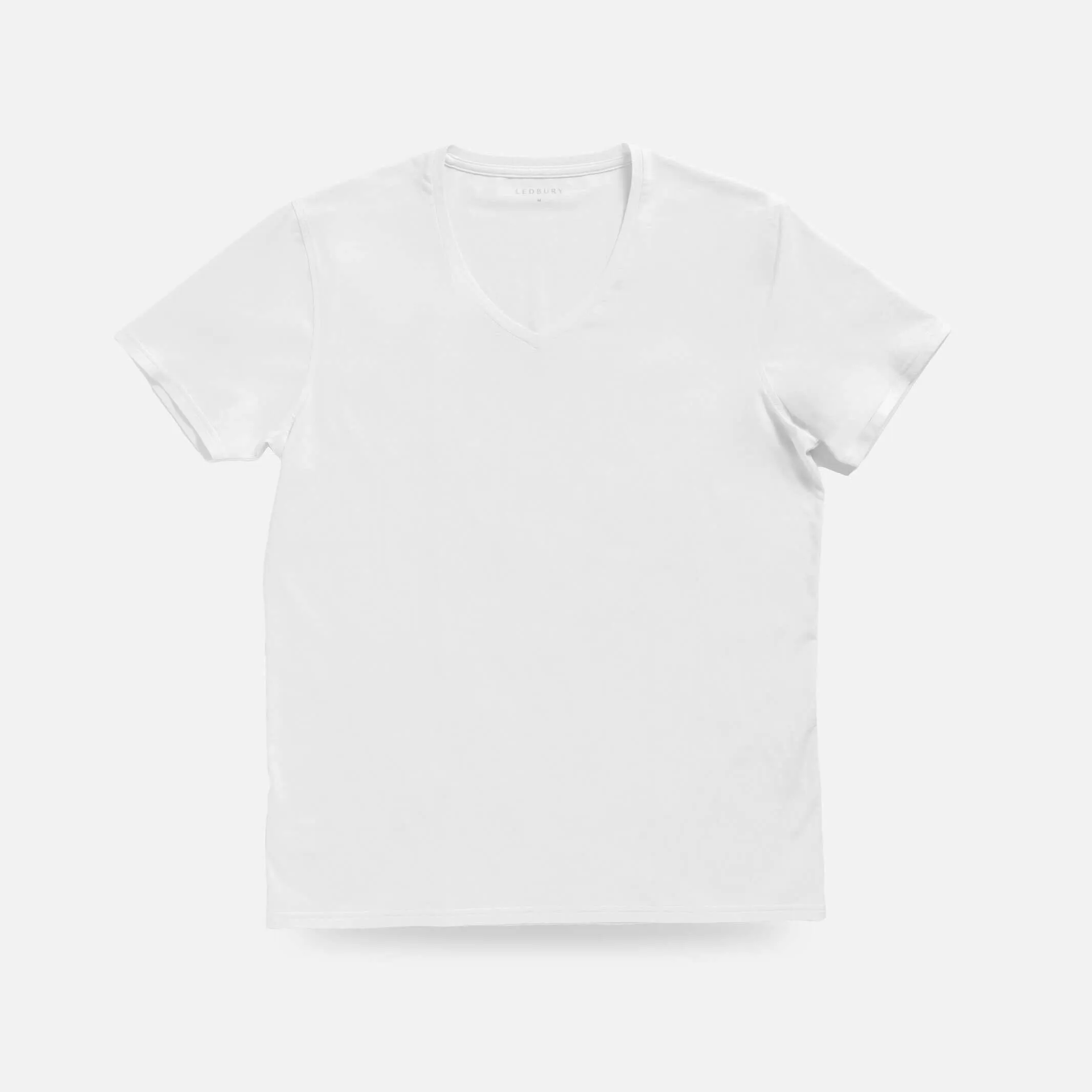 The White V Neck Undershirt