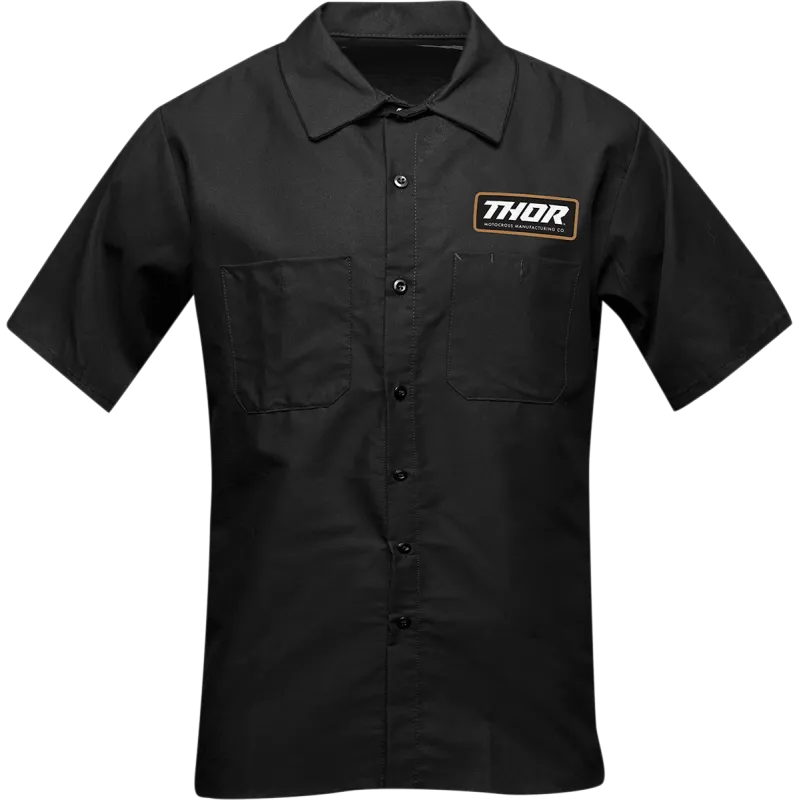 Thor Standard Work Shirt Mens - Black