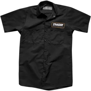 Thor Standard Work Shirt Mens - Black