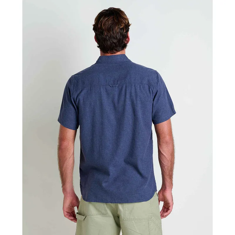 Toad & Co Men's Taj Hemp Short Sleeve Shirt