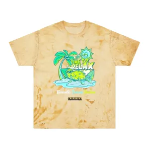 Treesrus2 Color Blast Relax Tee – Tie-Dye 420 Vibes & Sustainable Comfort