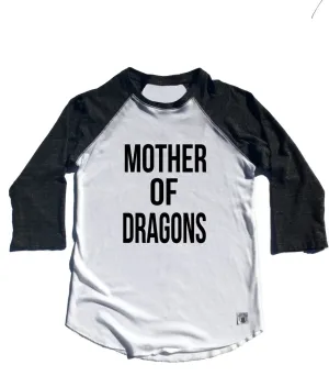 Unisex Baseball Tri-Blend T-Shirt Mother Of Dragons