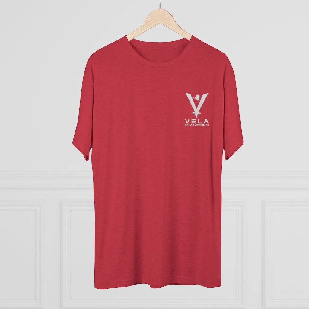Vela Men's Tri-Blend Crew Tee